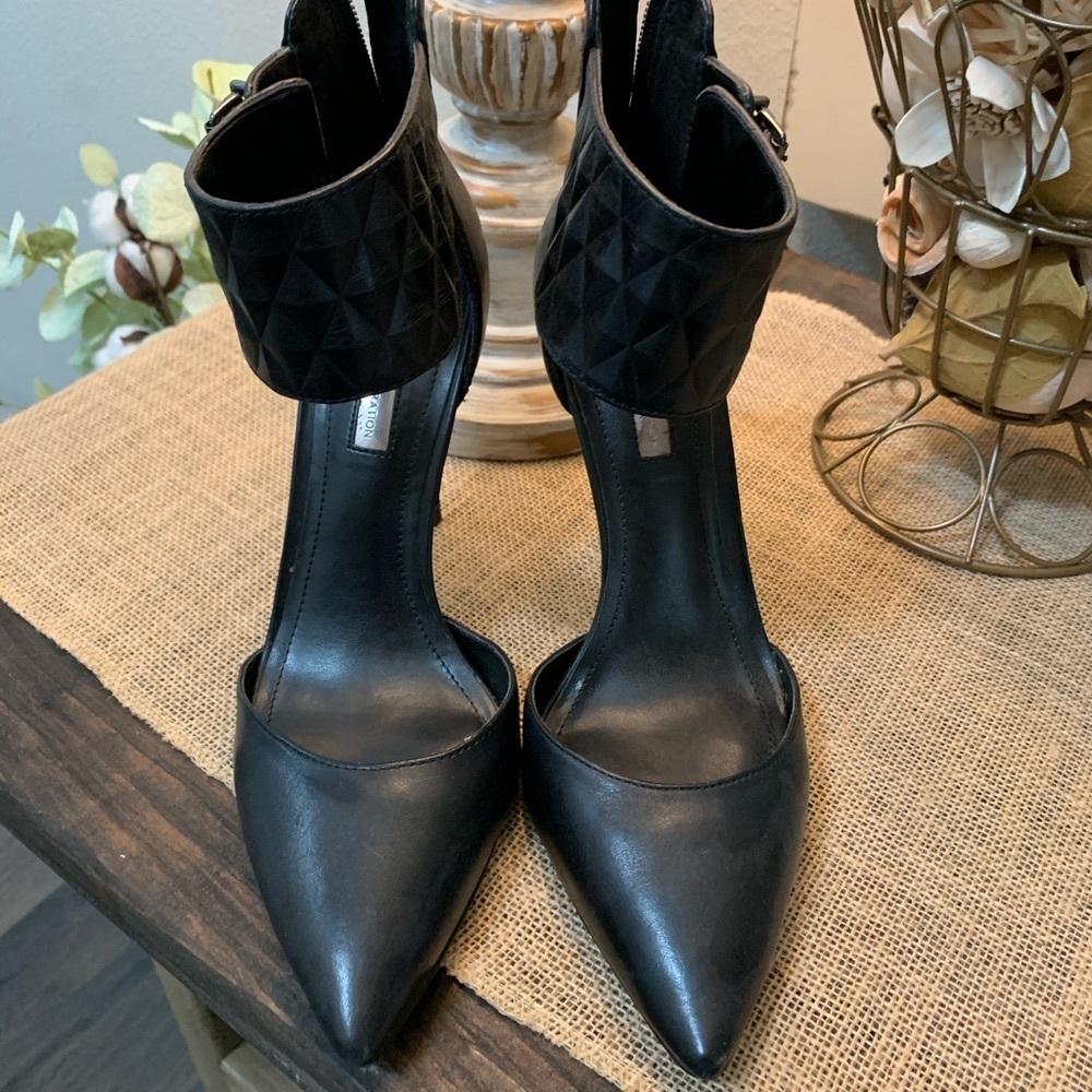 BCBG Ankle Strap Heels